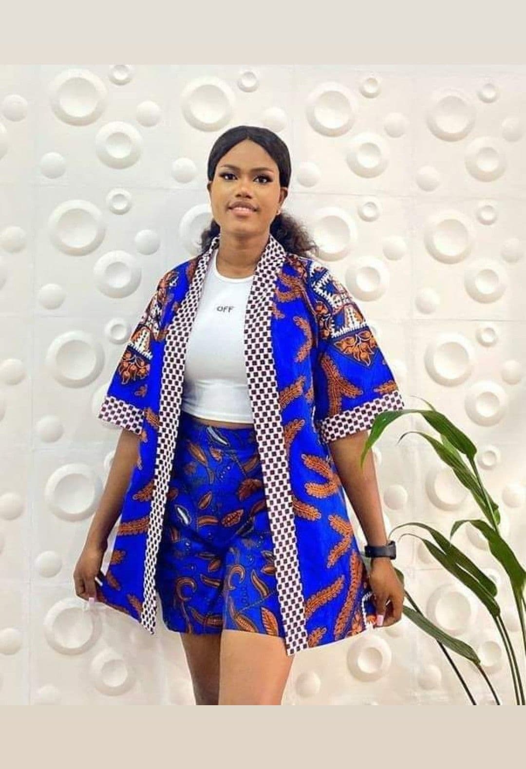 Ankara Short Set